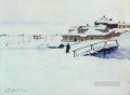 El paisaje invernal 1910 Konstantin Yuon
